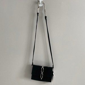 Zara Small Black Crossbody Bag